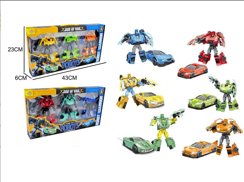 SET DE TRANSFORMES CARRO DEPORTIVO